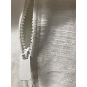 <b>Zip</b>-<b>Up</b> <b>White</b> Foldable Button Closure Garment Travel Bag - Product Image 4