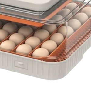 Incubateur d'œufs mini entièrement automatique, machine à couver à double alimentation pour usage agricole, incubateur de poulets avec contrôle de l'humidité - Product Image 4