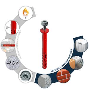 Tapón de pared de Marco TOX Fassad KB 10x80mm - Product Image 3