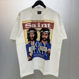 T-shirt en coton de haute qualité Saint MICHAEL, graphique, streetwear, portrait, impression numérique, vintage, pour hommes - Product Image 6