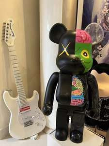 KAWS Oso Bearbrick Descompuesto 1000% Bloques de Construcción Adornos Decorativos Artesanías de Plástico para Colección Estilo Figura de Moda - Product Image 2