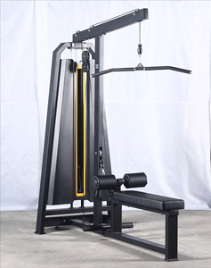 Equipo de gimnasio de fila baja extraíble Lat de servicio pesado <span class=keywords><strong>con</strong></span> poleas ajustables y soporte de asiento - Product Image 4