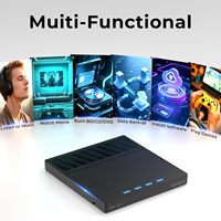Unidad de Blu-ray Externa Directa de Fábrica, USB 3.0 Tipo-C Ultrafina 7 en 1, Grabadora BDXL de 100 GB, Lector SD TF para PC Portátil, Venta al por Mayor OEM