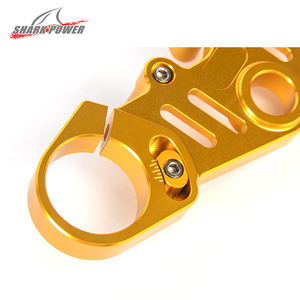 <span class=keywords><strong>Triple</strong></span> <span class=keywords><strong>Clamp</strong></span> Atas Depan Motor CNC Aluminium untuk Aksesoris Yamaha R15V3 - Product Image 4