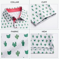 Polo de golf pour homme personnalisé de haute qualité, taille et couleur sur mesure, impression par sublimation, polyester et élasthanne, vêtements de sport respirants