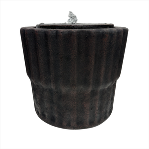 Güneş yeni tasarım ev açık kapalı bahçe dekoratif LED ışık reçine su çeşmesi - Product Image 5