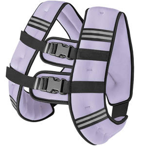 Chaleco con peso ajustable para mujer, 6 pesas de arena de hierro para entrenamiento de fuerza, chaleco con peso Lecheng K19, chaleco táctico portaplacas. - Product Image 1