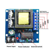 DC12V 24V à AC220V Boost Board Transformer Batterie DC à AC 150W Mini Module Onduleur