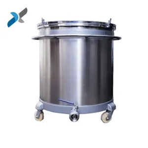 XIANGLU Stainless Steel Honey Storage Tank 100L-2000L Vertical Stainless Steel Honey Hot Water Heat Storage Tank