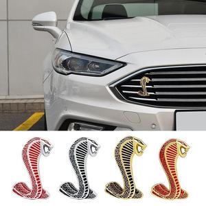 Emblema de Serpiente para Coche, Insignia de Parrilla Shelby, Adhesivo Decorativo Personalizado para Carrocería, Emblema Trasero Modificado Tipo Adhesivo XTX 1 Año - Product Image 2