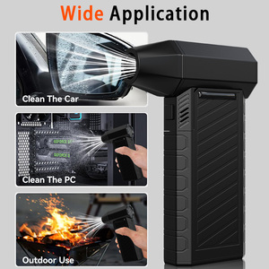 Soplador de Aire de Alta Velocidad de 130000 RPM con Pantalla LED Digital e Iluminación, para Uso en el Hogar y la Oficina, Limpieza de <span class=keywords><strong>PC</strong></span> y Sofá - Product Image 4