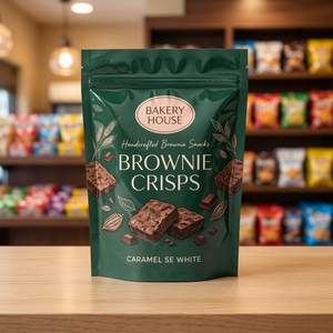 Custom Logo Printed Stand Up Zipper <b>Bag</b> Beef Jerky Dried Meat Sausage Snacks Chips Popcorn Cookies Candy Food Packaging Pouch - Product Image 2
