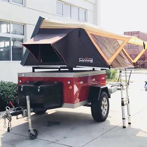 <span class=keywords><strong>Remorque</strong></span> de camping cargo, <span class=keywords><strong>tente</strong></span> simple, <span class=keywords><strong>tente</strong></span> de toit pliable, fabriquée en Chine - Product Image 1