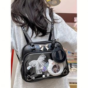 Sac de luxe de haute qualité pour ITA pour femmes Style décontracté avec fermeture à glissière à deux poignées - Product Image 5