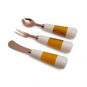 <b>Star</b> Crafts India Food Grade Luxury Silver 304 Stainless Steel <b>Mirror</b> Polish Eco-Friendly Flatware Set Vintage Cutlery Knife - Product Image 1