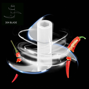 Appareil de cuisine multifonctionnel, hachoir à légumes, viande, ail, robot culinaire, mixeur - Product Image 6