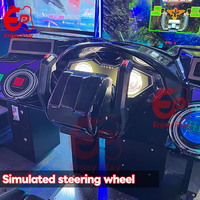 Simulador de Carreras para Interiores, Máquina de Juego Arcade, Directo de Fábrica, Cabina de Movimiento Individual, Máquina de Combate Aéreo 55 HD para Centros Comerciales y FEC, Personalizable