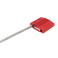MA-CS3018 Manipulationssichere Kabelcontainer-Siegelverschlüsse mit Barcode und Seriennummer, Verstellbare Kabeldrahtsiegel