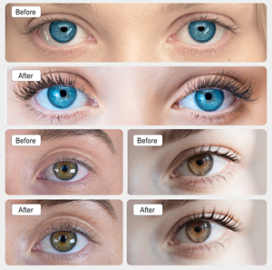 Bestes Natürliches Wimpernwachstums- und Augenbrauenserum Fortschrittliche Wimpernflüssigkeit Chinesisches Gold- und Weiß-Rizinusöl Wimpernwachstumsbehandlung - Product Image 2