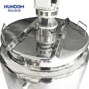 Mezclador de líquidos con calefacción eléctrica Bebida Leche Homogeneizador Champú Gel de <span class=keywords><strong>ducha</strong></span> Tanque de mezcla con agitador - Product Image 2