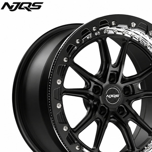 Jantes forgées NJQS de haute qualité, 5 ou 6 trous, Beadlock, jantes en alliage chaud, <span class=keywords><strong>4x4</strong></span>, tout-terrain, SUV, voiture de sport, luxe, en 18, 20, 22, 24 pouces - Product Image 3