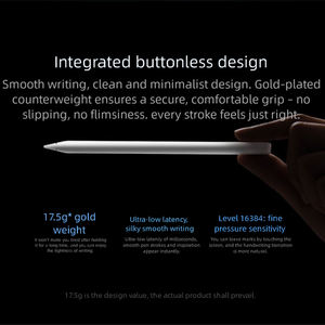 ปากกาสไตลัส Xiaomi Focus Pro ความหน่วงต่ำพิเศษ รองรับแรงกด 16384 ระดับ แบตเตอรี่ใช้งานได้นาน 8 ชั่วโมง - Product Image 3