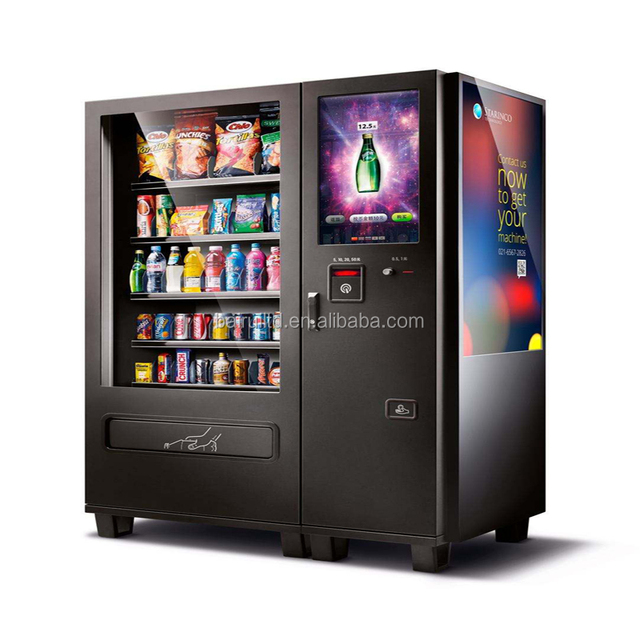 Vending Machine Snacks and Drinks & Combo Vending Machine