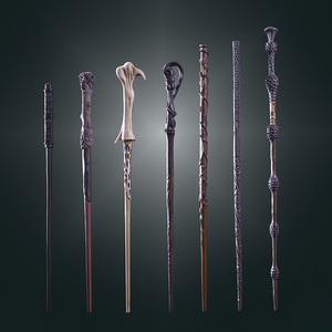 Halloween quyến rũ cây đũa thần bí ẩn wizard gậy halloween món quà wand cho trẻ em đèn flash giấy wand - Product Image 6