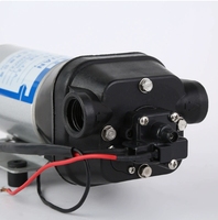 Pompa Booster Diafragma Tekanan Tinggi Self Priming HOP DP-35 12V DC 9.5L/mnt 35PSI untuk Sistem RO, RV, dan Penyemprotan Pertanian