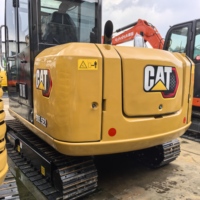 Excavator Bekas Cat 305.5e, Mini Excavator, Excavator Crawler Mini/Mikro Konstruksi 5.5TON Asli Jepang Dijual
