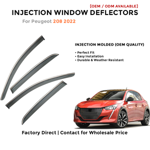 Deflectores de Ventana Laterales para Toyota Cruiser 2019-2020 Protector de Lluvia Accesorios de Coche - Product Image 2