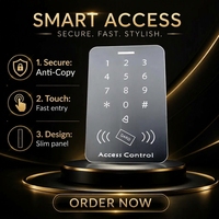 Contrôleur d'accès autonome anti-copie 125 kHz pour 1000 utilisateurs, lecteur de cartes de contrôle d'accès