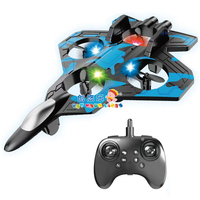 Avion RC en mousse à roulement 360° EPT en gros pour enfants et adultes, idéal pour les débutants, bleu et rouge, utilisation intérieure/extérieure, prêt à l'emploi, léger