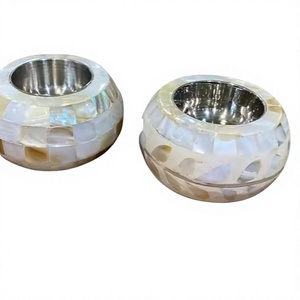 Faithful Ember Luxury Religious Mother Pearl Mabkhara Burner Natural Star Anise Plug Eco-Friendly Handmade for Sacred <b>Home</b> - Product Image 1