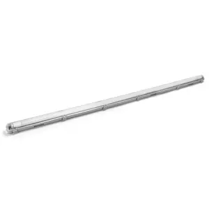 Tube LED tri-étanche 1,5 m, 22 W, résistant à l'eau et à la poussière, idéal pour les espaces extérieurs et humides, utilisation en atelier et - Product Image 1