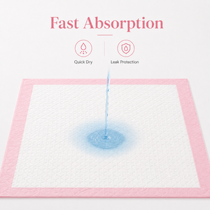 Tappetini Assorbenti Rosa Monouso per Animali Domestici a Marchio Privato, Tappetini per Addestramento Cani ad Alta Assorbenza per la Cura dei Cuccioli e la Protezione Domestica - Product Image 4