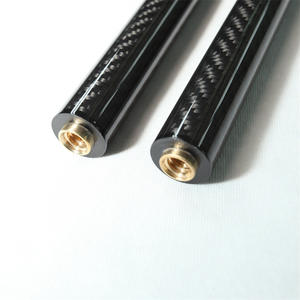 Queue de billard en fibre de carbone durable à changement rapide par Passen - Comprend un protecteur et un joint à 3 filetages - Product Image 4