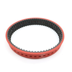Courroie de distribution industrielle en caoutchouc UNI T10-630 30 mm 50 dents pas de 5 mm pour la fabrication de produits alimentaires et de boissons et autres applications - Product Image 6