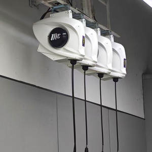 Juego de Carrete de Manguera para Lavado de Autos de Alta Presión, Retráctil Automático, en Forma de Delfín, Accesorios Todo en Uno para Garaje, Taller Automotriz Comercial - Product Image 5