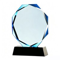 Trophées d'entreprise de luxe personnalisés créatifs 2026 – Récompenses modernes haut de gamme en cristal avec impression couleur et logo personnalisé