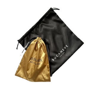 Bolsa Promocional de Satén al por Mayor, Bolsa con Cordón y Logotipo Personalizado para Regalos Corporativos, Muestras y Artículos para Ferias Comerciales - Product Image 1