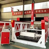 Machine de fraisage CNC rotative à 4 axes pour sculptures en mousse 3D 4D 5D