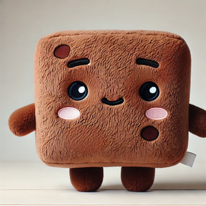 Kawaiibrownie personalizado pastel cojín peluches colección decoración del hogar felpa comida felpa - Product Image 6