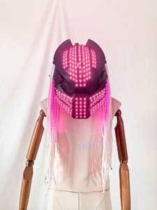 Casco LED <span class=keywords><strong>de</strong></span> Esqueleto Iluminado <span class=keywords><strong>de</strong></span> Espectro Completo: El Accesorio Luminoso Definitivo para DJs, Cosplay y Espectáculos Escénicos - Product Image 6