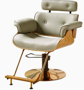 เก้าอี้ทำผมระดับไฮเอนด์สำหรับคนดังทางอินเทอร์เน็ต, เก้าอี้ทำผมแบบยกและหมุนได้สำหรับร้านทำผมโดยเฉพาะ, เก้าอี้ทำผมสำหรับร้านเสริมสวย - Product Image 1