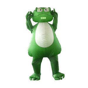 Gonfler Citrouille Cosplay Portable <span class=keywords><strong>Adulte</strong></span> Animal Gonflable Costume Halloween <span class=keywords><strong>Adulte</strong></span> Marche Animal Grenouille - Product Image 4