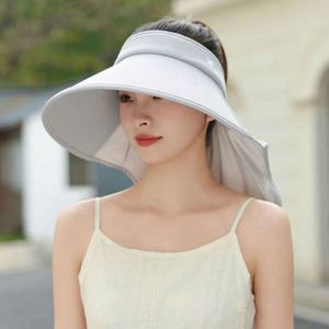 Sombreros de Sol de Verano al por Mayor, Transpirables, de Ala Ancha, para Playa, Unisex, con Protección para el Cuello, para Pesca, Casual, Esquí - Product Image 6