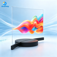 Pantalla Publicitaria OLED Curva, Flexible y Transparente, con Revestimiento AR Ultrafino para Resolución 2.1 4K, Compartición de Punto de Acceso WiFi 1