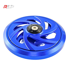 ฝาครอบพัดลมระบายความร้อน<span class=keywords><strong>มอเตอร์ไซค์</strong></span>แบบยึดติด CNC อลูมิเนียมอัลลอยด์เคลือบผิว พร้อมดีไซน์ช่องระบายอา<span class=keywords><strong>ก</strong></span>าศตกแต่ง ป้อง<span class=keywords><strong>ก</strong></span>ันเครื่องยนต์และแม็กนีโต ใช้ได้<span class=keywords><strong>ก</strong></span>ับ<span class=keywords><strong>มอเตอร์ไซค์</strong></span>ทั่วไป - Product Image 3