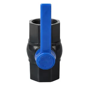 PVC valve factory wholesale all types available plastic compact ball valve CPVC ball valve